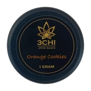 3Chi Delta 8 Dabs Sauce – Orange Cookies (1 or 3 grams Delta 8 THC)