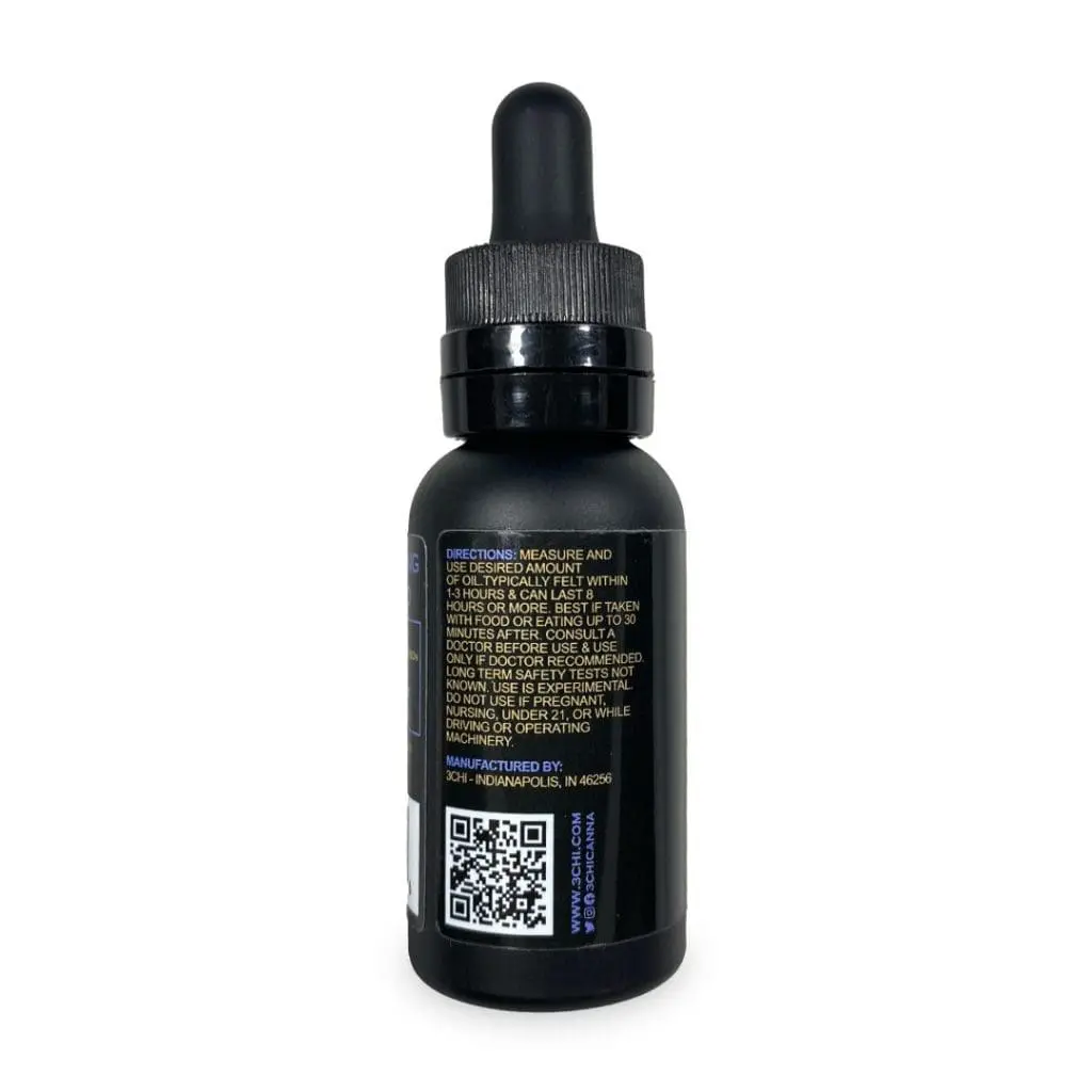 3Chi Delta 8 Tincture (1200 mg Delta 8 THC) - Image 2