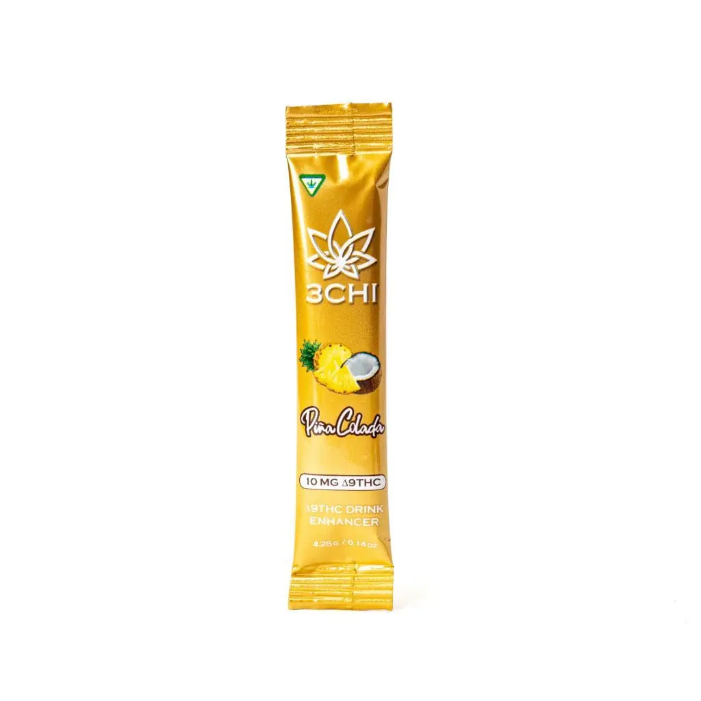 3Chi Delta 9 THC Flavored Drink Enhancer – Pina Colada (100 mg Total Delta 9 THC) - Image 4