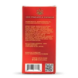 3Chi HHC Disposable Vape Pen – Pineapple Express - Image 3
