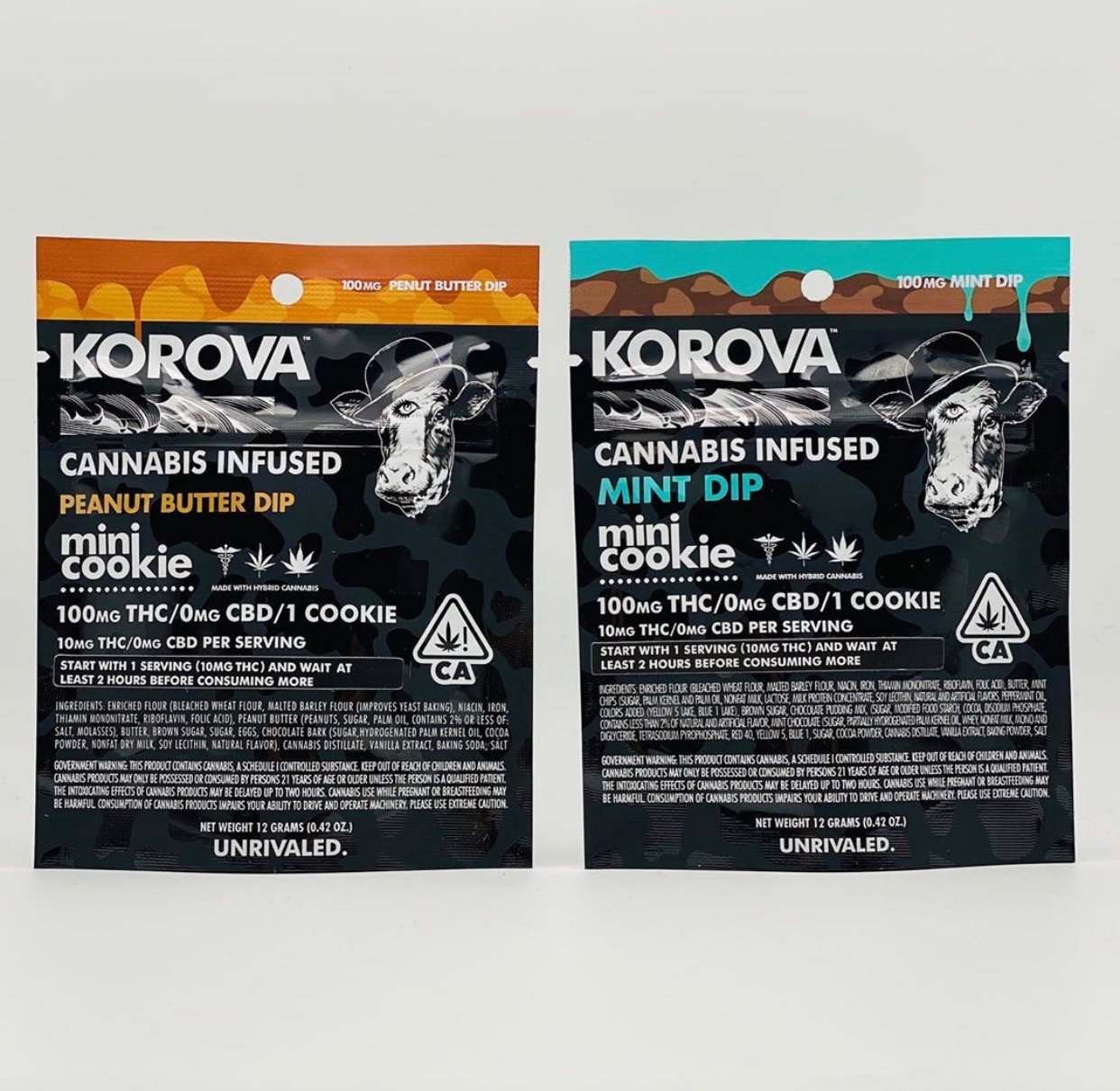 KOROVA Edibles Cookies