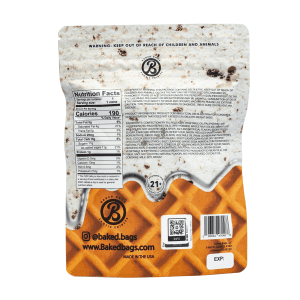 Baked Bags Delta 8 THC Coned – Cookies & Cream (600 mg Total Delta 8 THC) - Image 3