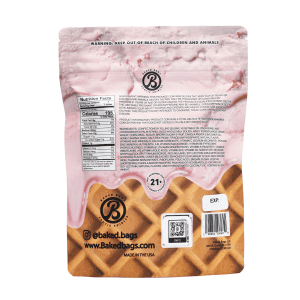 Baked Bags Delta 8 THC Coned – Strawberry Shortcake (600 mg Total Delta 8 THC) - Image 3