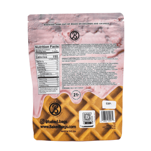 Baked Bags Delta 9 THC Coned – Strawberry Shortcake (150 mg Total Delta 9 THC) - Image 3