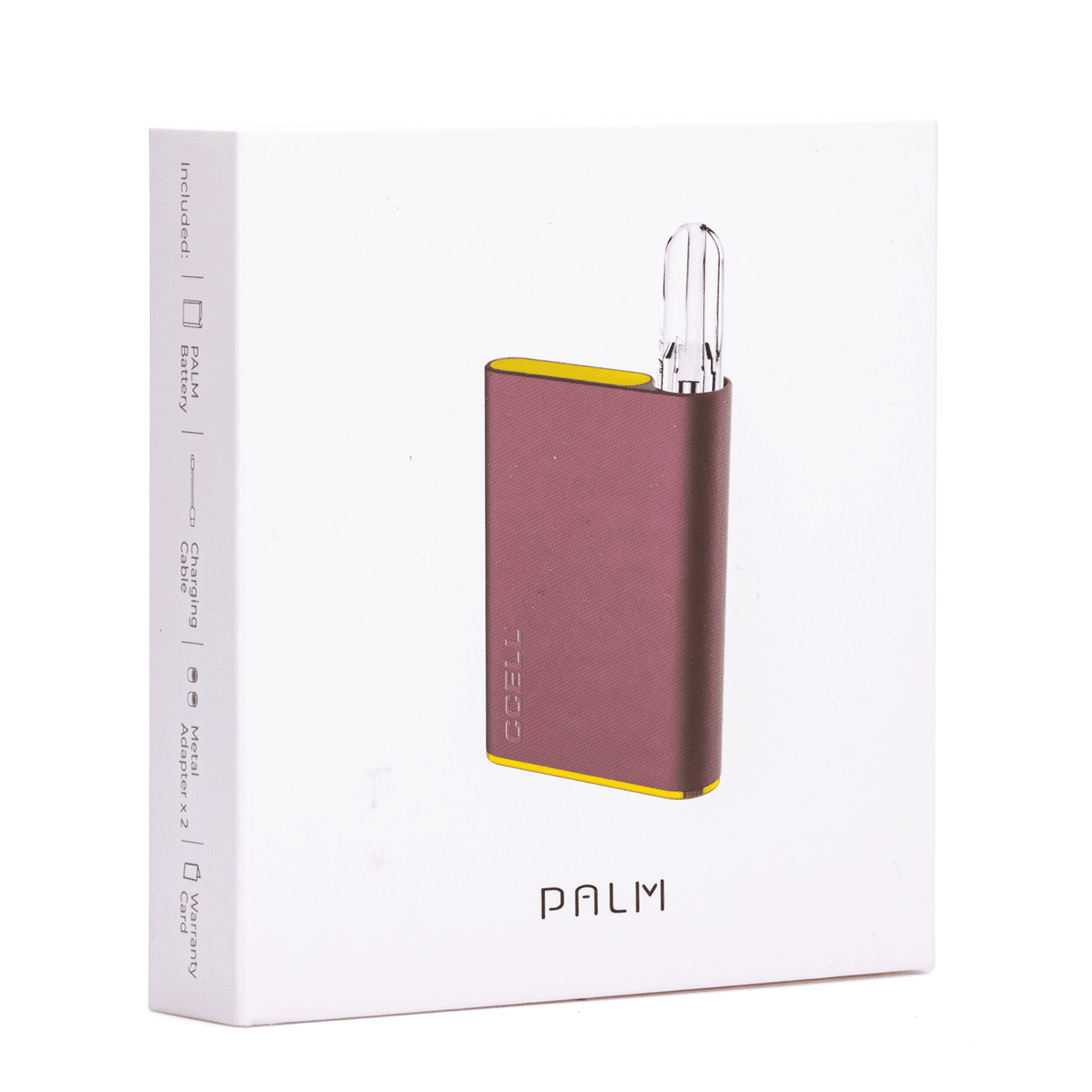 CCELL Palm Vape Battery – Purple with Gold Frame - Image 2