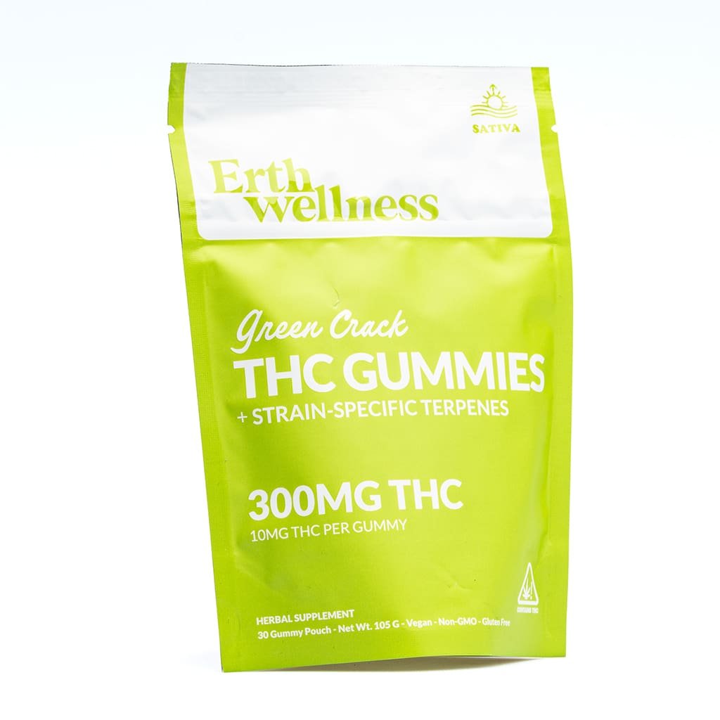 Erth Wellness THC Live Resin Gummies – Green Crack - Image 2