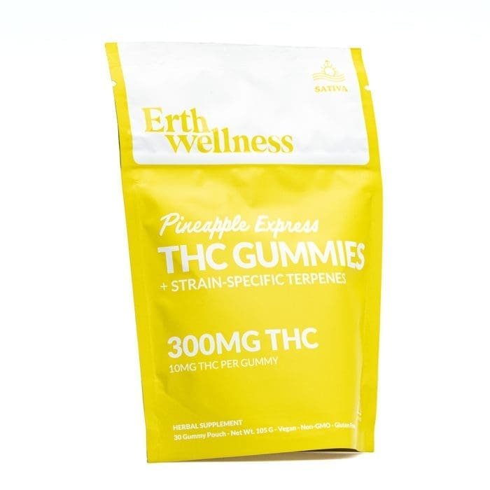 Erth Wellness THC Live Resin Gummies – Pineapple Express - Image 2