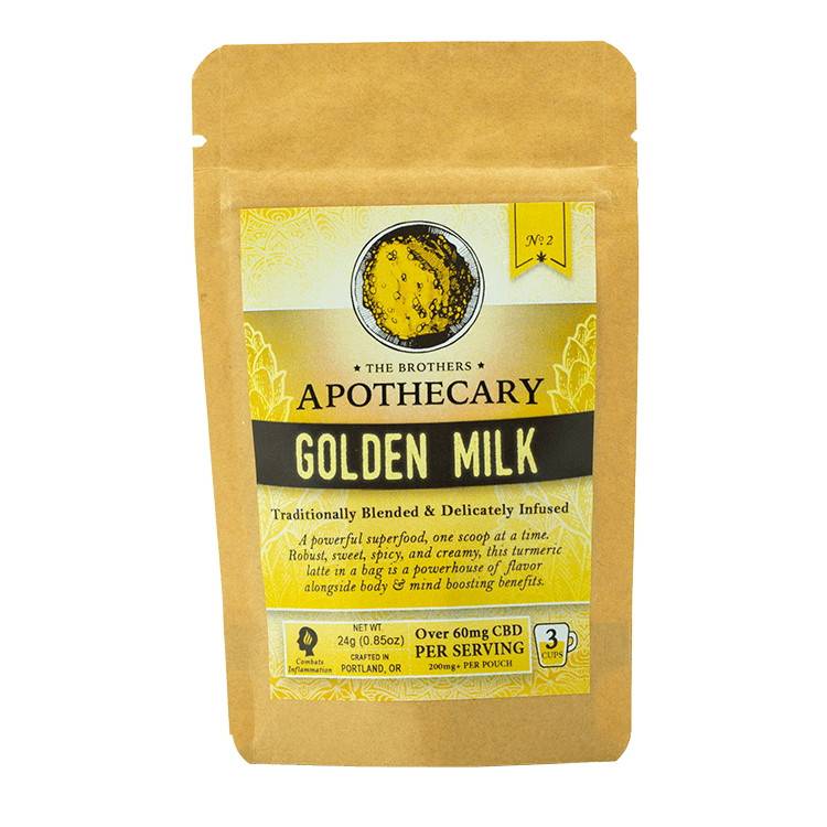 The Brothers Apothecary Golden Milk Hemp CBD Tea