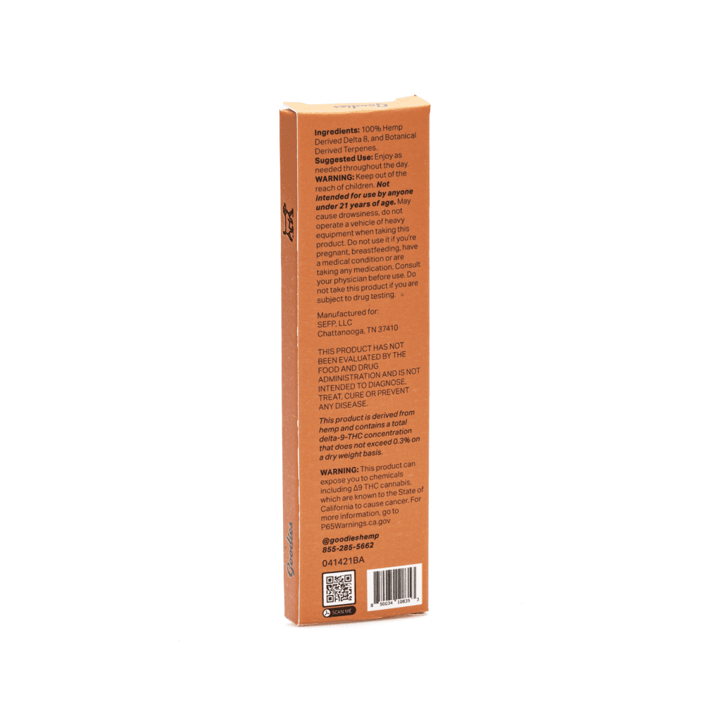 Goodies Delta 8 THC Disposable Vape – Dogwalker OG - Image 3