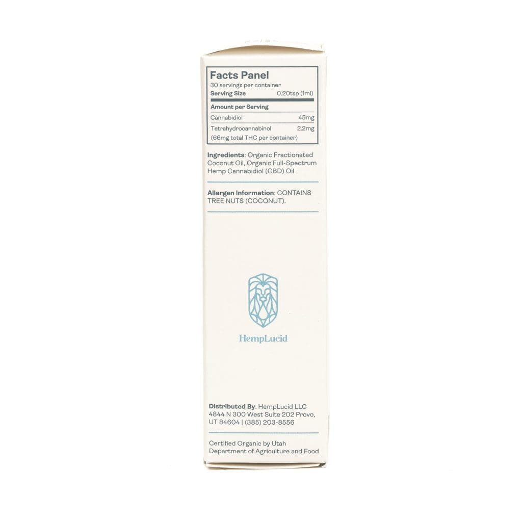 Hemplucid Full-Spectrum CBD Tincture in MCT Oil – Natural (1350 mg Total CBD) - Image 4