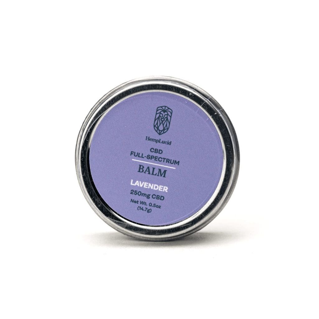 Hemplucid Full-Spectrum CBD Body Balm – Lavender (250 mg CBD) - Image 3