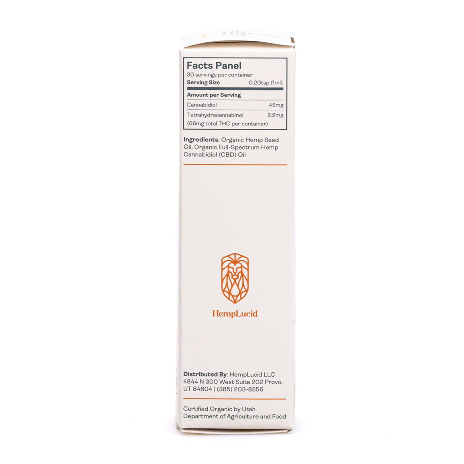 HempLucid Tincture Hemp Seed Oil (1350 mg CBD) - Image 3