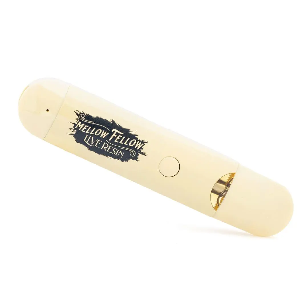 Mellow Fellow Picasso’s Euphoria Blend Live Resin Disposable Vape – Strawberry Amnesia - Image 4
