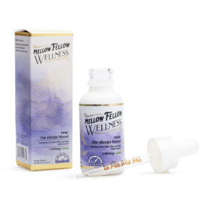 Mellow Fellow Wellness Tincture – Rest Blend – Mint (1500 mg Total Cannabinoids)