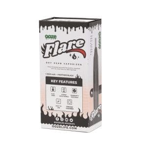 Ooze Flare Dry Herb Vaporizer – Black - Image 2