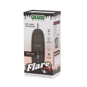 Ooze Flare Dry Herb Vaporizer – Black - Image 3