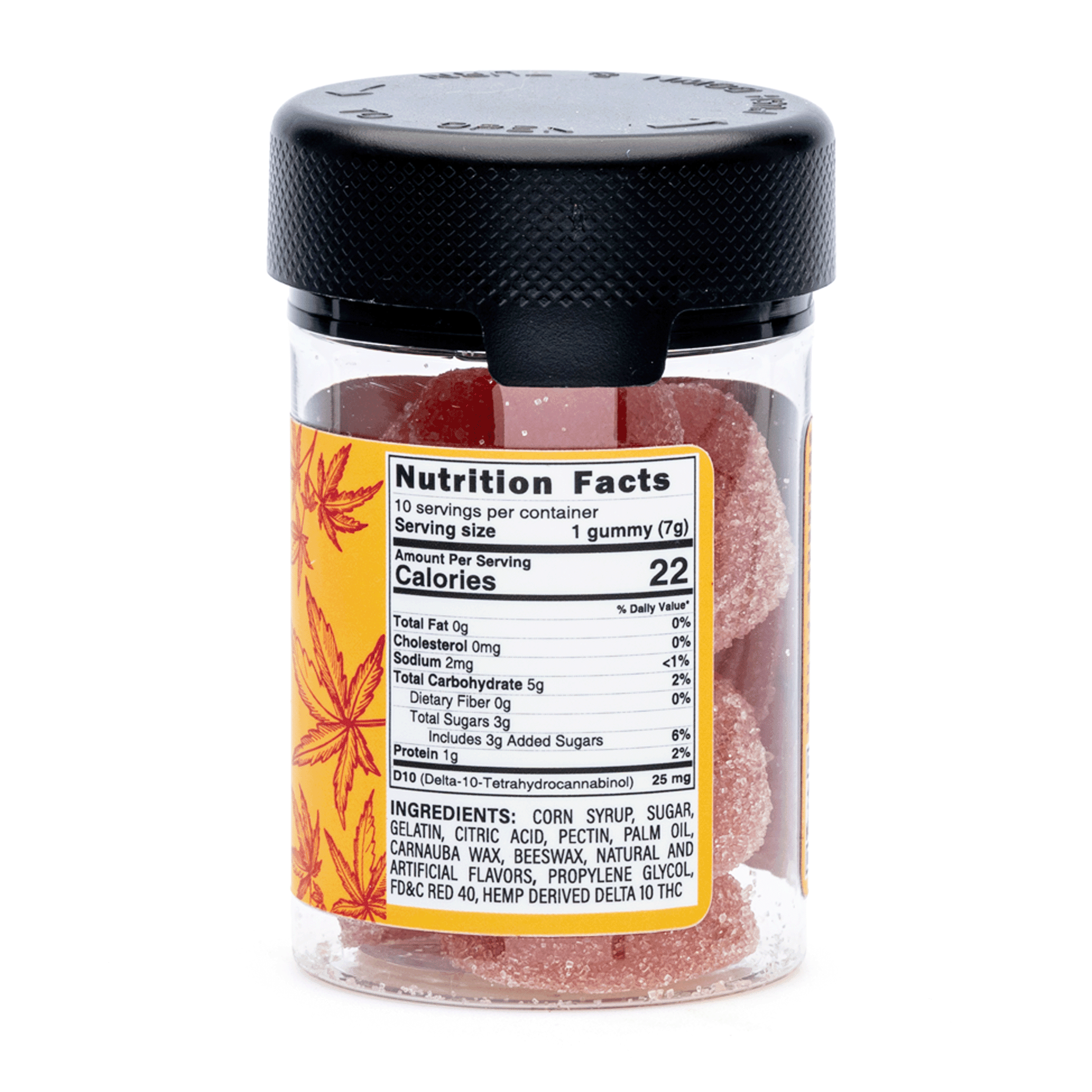 PharmaTHC Delta 10 THC Gummies – Strawberry Kiwi (250 mg Total Delta 10 THC) - Image 3