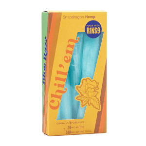 Snapdragon Delta 9 Chill ’em Infused Popsicles – Blue Razz (100 mg Total Delta 9 THC) - Image 2
