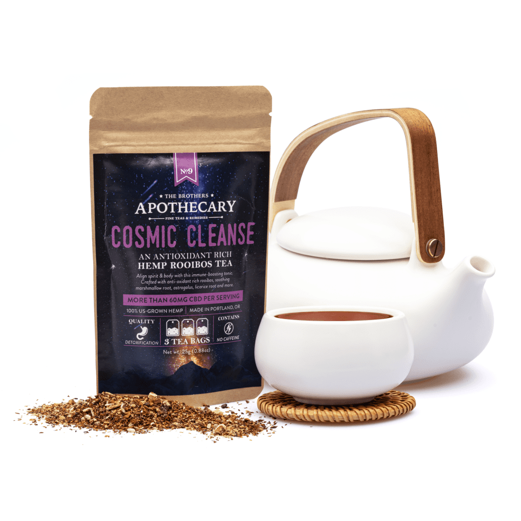 The Brothers Apothecary Cosmic Cleanse Hemp CBD Tea - Image 5