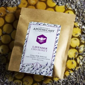 The Brothers Apothecary Lavender CBD Honey – 5 Pack (75 mg Total CBD)