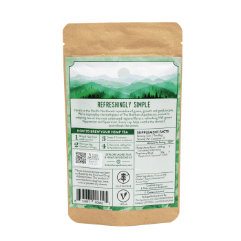 The Brothers Apothecary Mellow Mint Hemp CBD Tea - Image 3