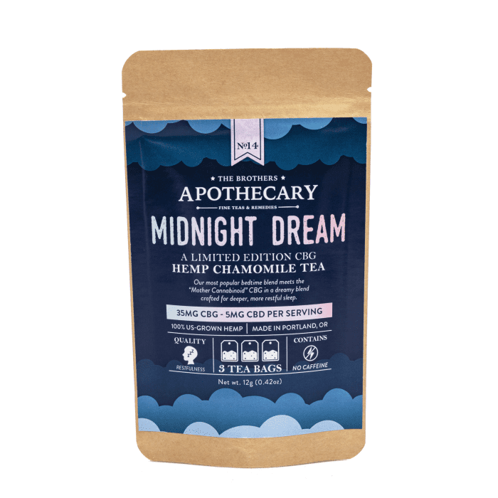 The Brothers Apothecary Midnight Dream CBG Tea - Image 2