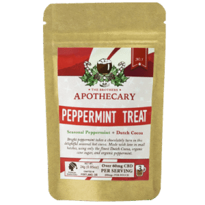 The Brothers Apothecary Peppermint Treat CBD Hot Cocoa