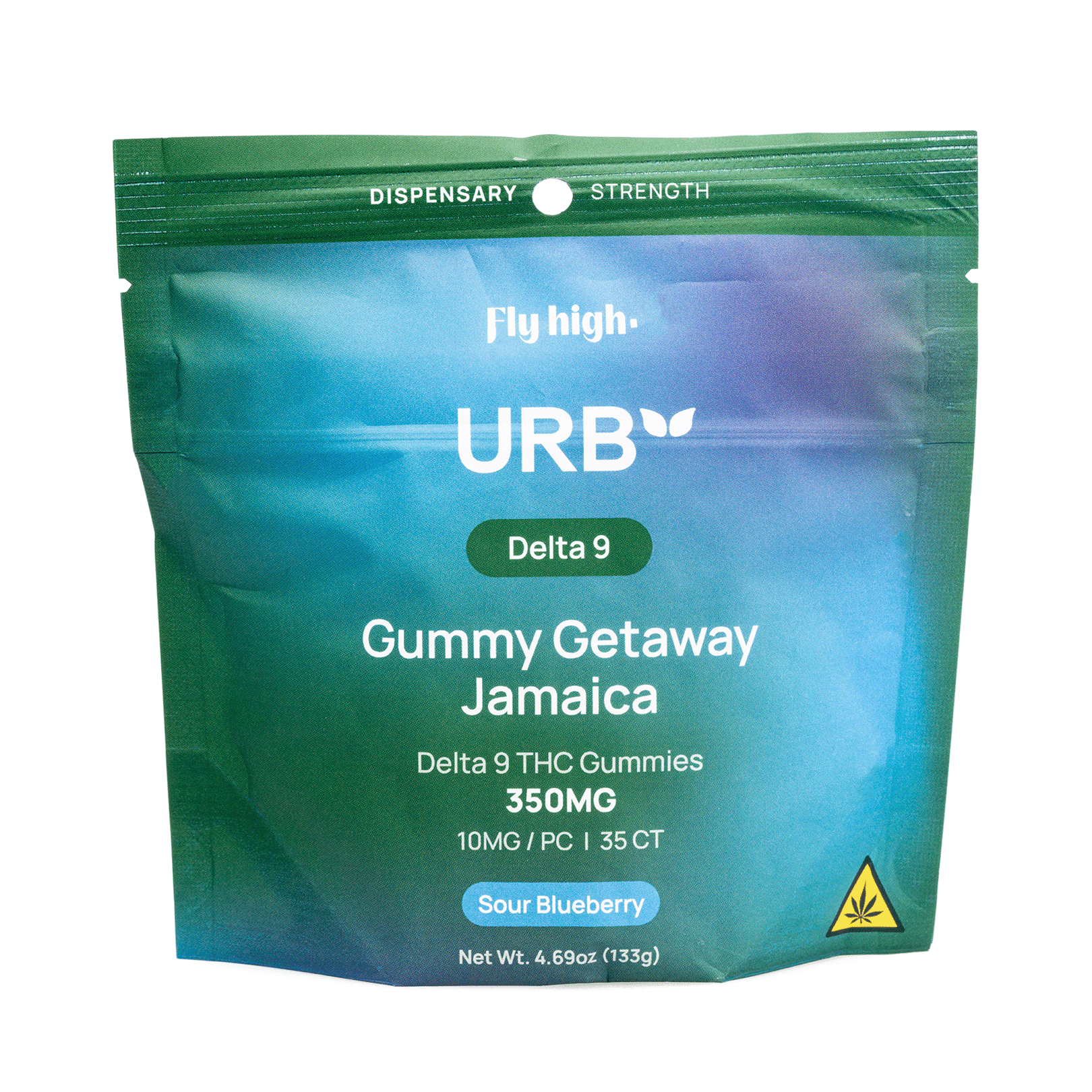 Urb Delta 9 THC Gummies – Sour Blueberry (350 mg Total Delta 9 THC) - Image 3