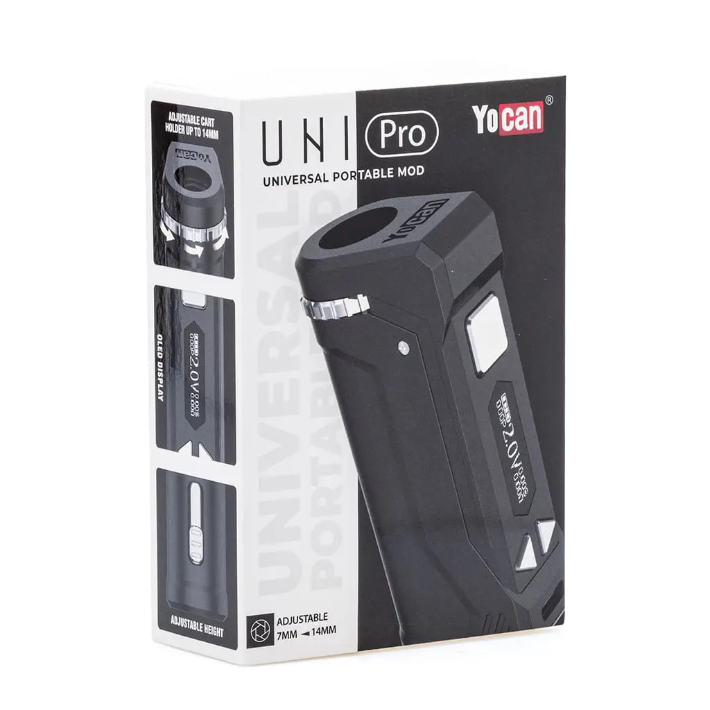 Yocan UNI Pro Universal Portable Box Mod Battery – Black - Image 4