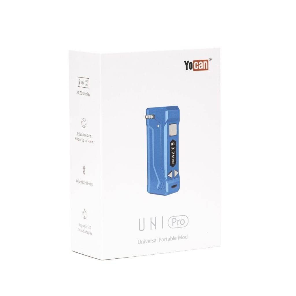 Yocan UNI Pro Universal Portable Box Mod Battery – Dark Blue - Image 4
