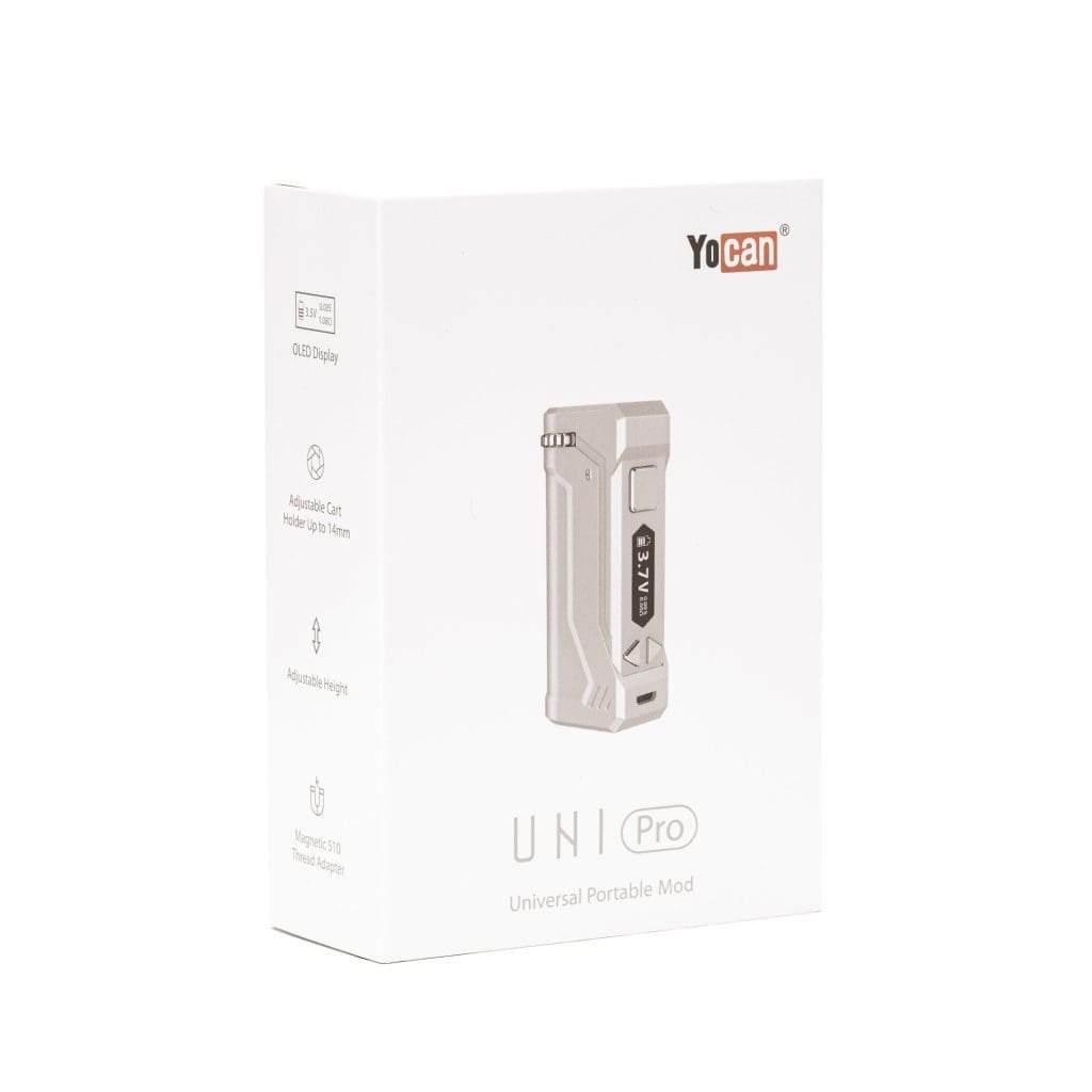Yocan UNI Pro Universal Portable Box Mod Battery – Silver - Image 4