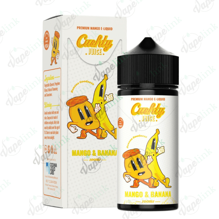 Cushty Juice – Mango and Banana 100ml - Image 2