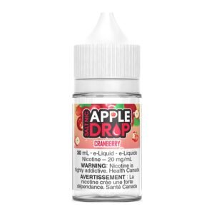 Apple Drop Salt E-Liquid – Cranberry 30ml