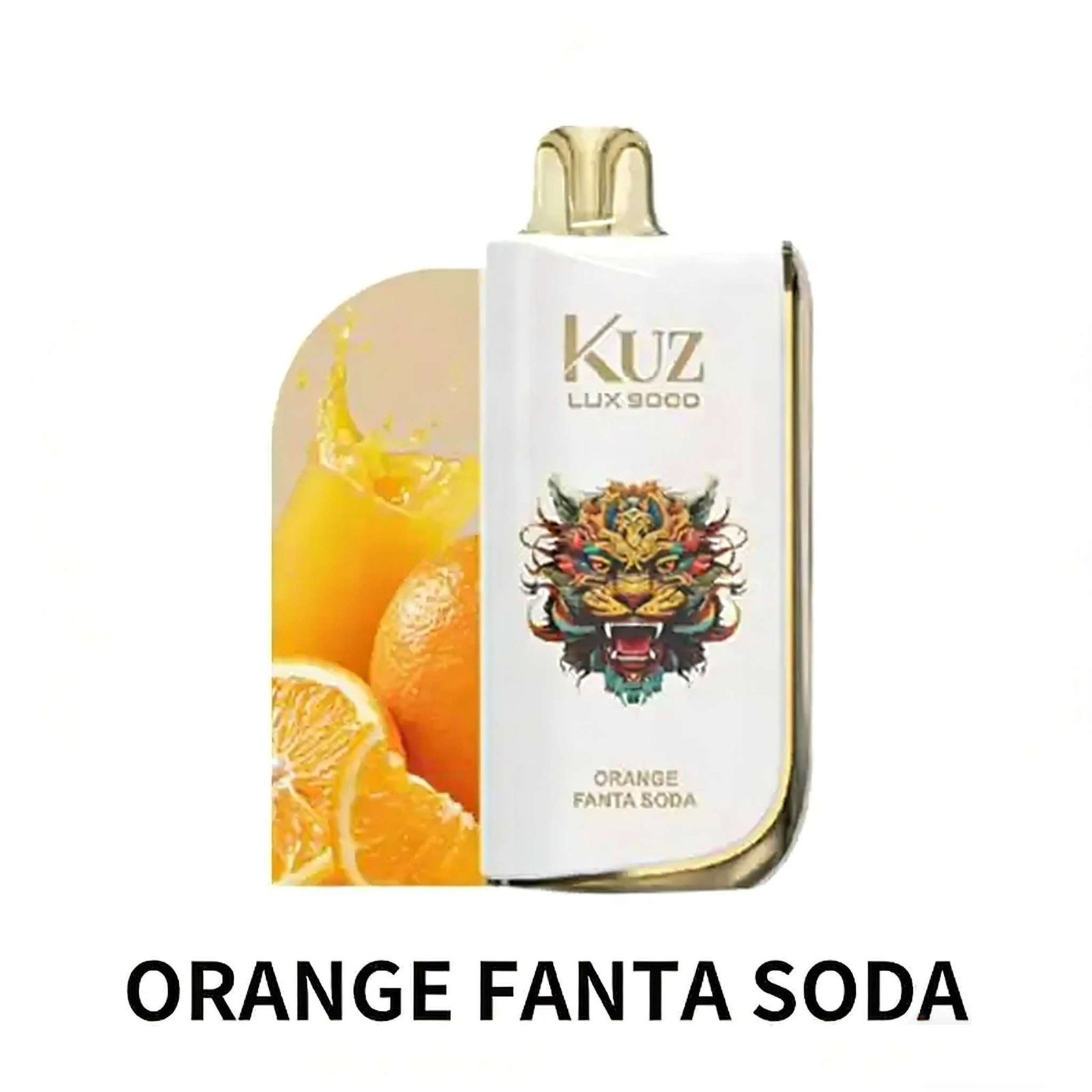 Kuz Ultra 9000 Puffs Orange Fanta Soda