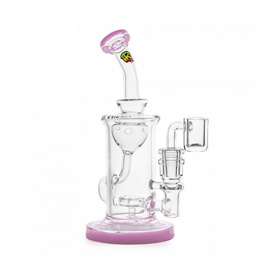 Irie 6.75″ Klein Incycler with UFO Perc Rig - Image 2