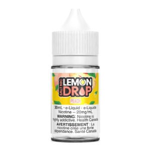 Lemon Drop Salt E-Liquid – Peach 30ml